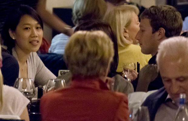 Zuckerbergs at Nonna Betta
